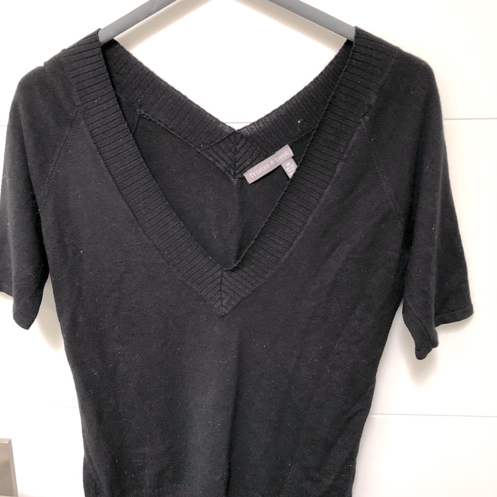Tristan & Isuet knit half slv Sweater